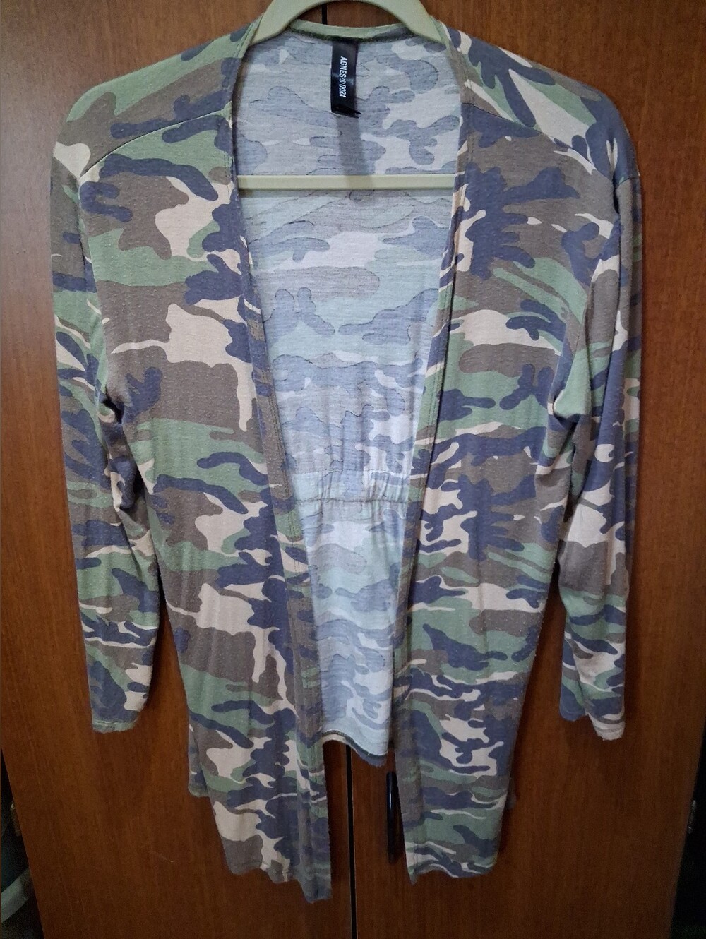 Agnes & Dora CUTE Camo Open Cardigan